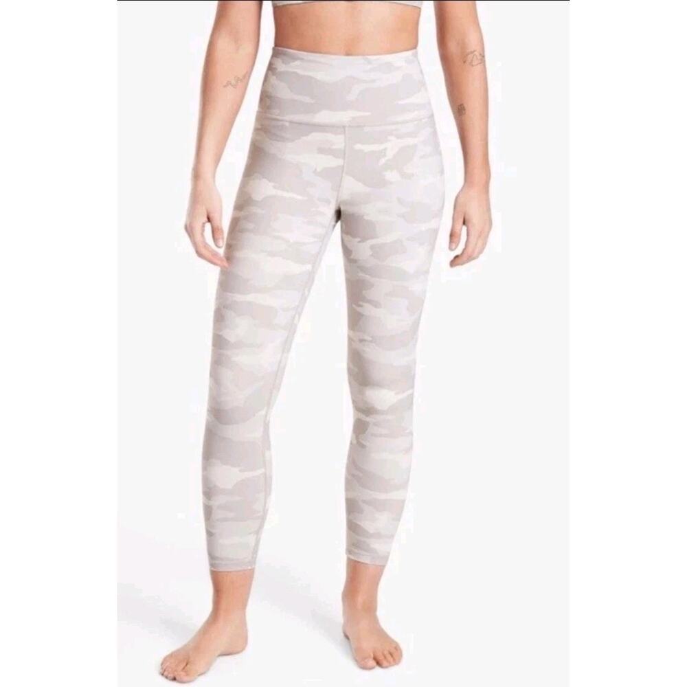 Athleta Womens Elation Camo 7/8 Compression Tight Ankle Leggings, Size XS